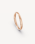 POLISHED BAND IN 18K ROSE GOLD - 2.5MM