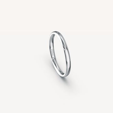 Polished Band in Platinum (950) - 2.5mm