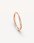 Polished Band in 18K Rose Gold - 2mm