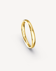 Polished Band in 18K Yellow Gold - 3mm