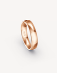 Polished Band in 18K Rose Gold - 5mm