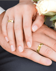 Polished Band in 18K Yellow Gold - 6mm