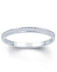 Princess Diamond Wedding Band