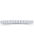 Scallop Claw Wedding Band