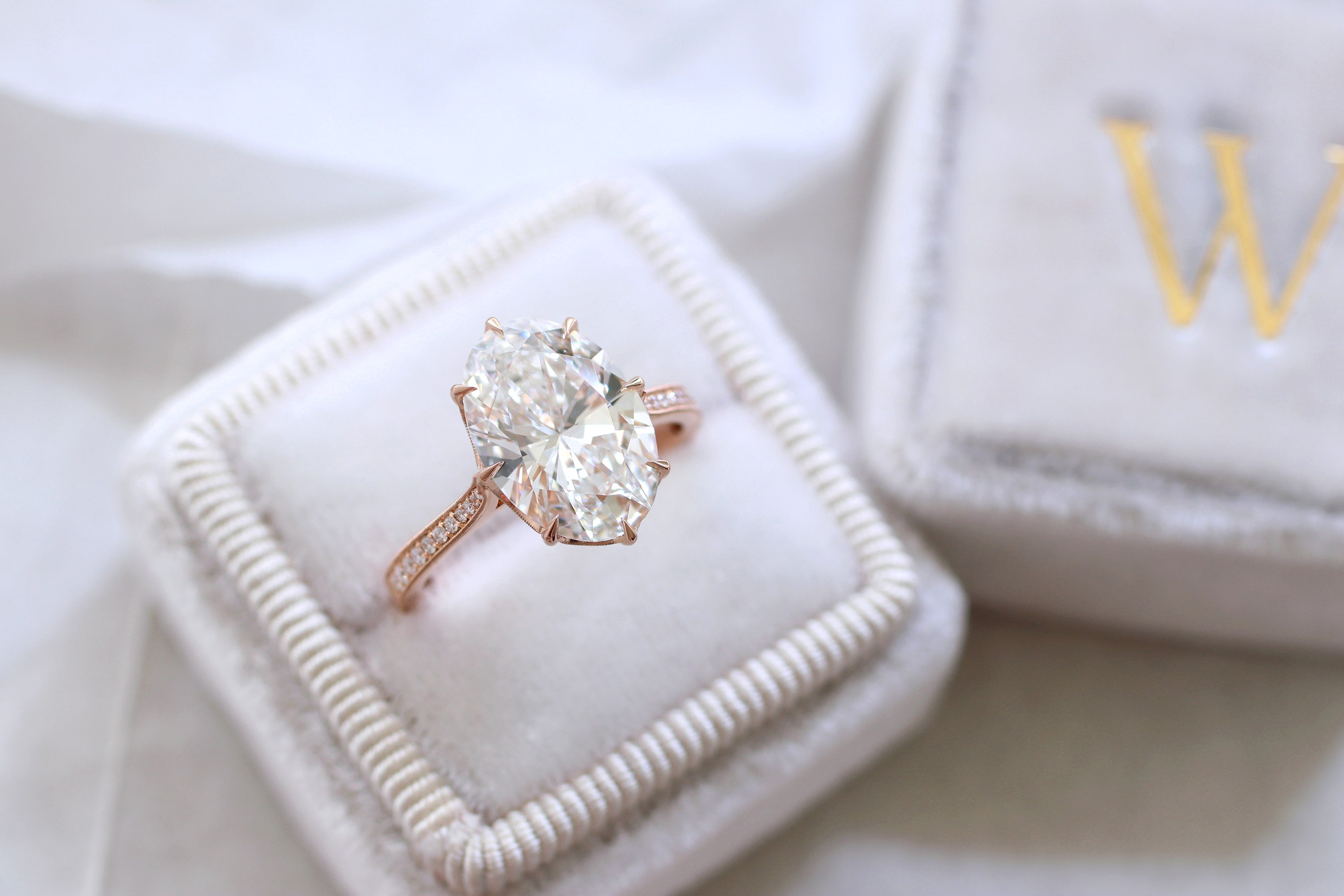 Victoria Solitaire 18K Rose Gold – Savvy+Sand