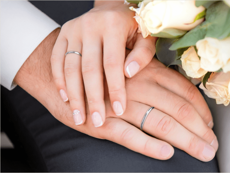 POLISHED BAND IN PLATINUM (950) - 2MM